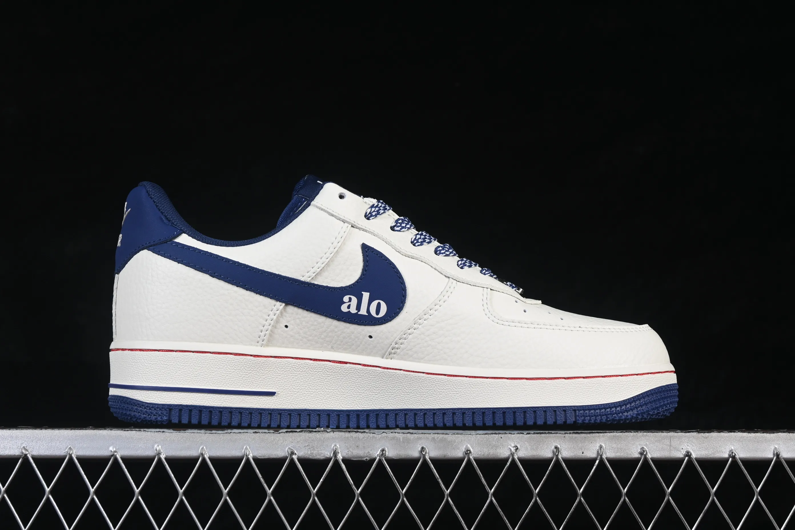 All categories Nk Air Force 1 Air Force series Nk Air Force 1 Low Air Force low top Nike Air Force 1'07 Low joint milk white red blue Air Force 1 low top casual sneakers XY9025-011